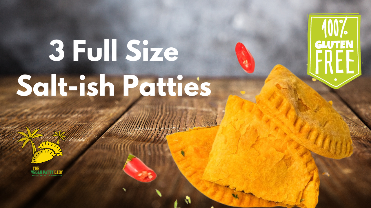 Full Size Vegan Jamaican Curry Patty