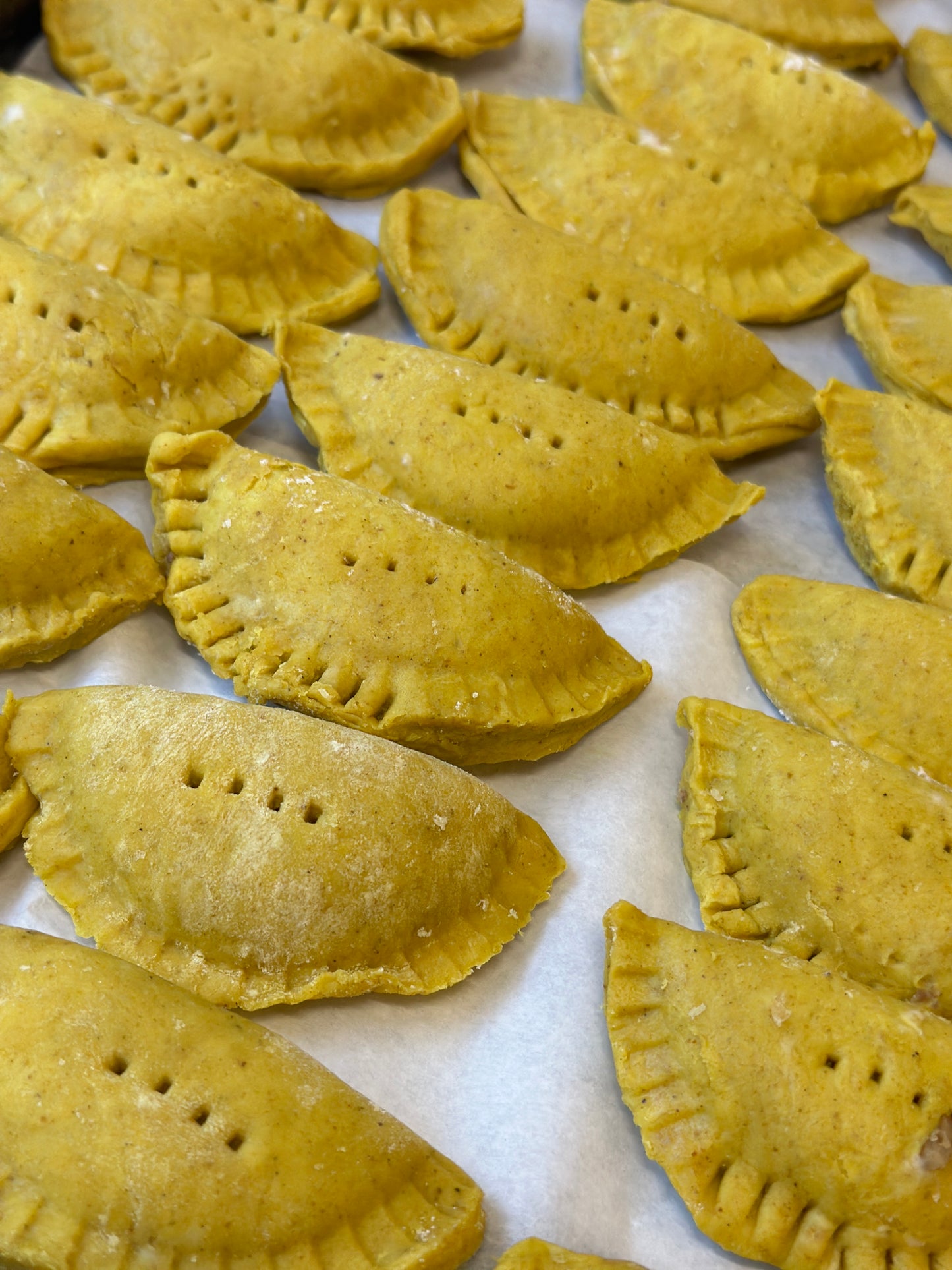 Bulk Cocktail Size Vegan Jamaican Curry Patties