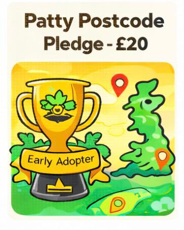 Patty Postcode Pledge - £20